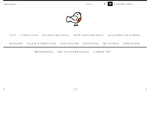 Tablet Screenshot of kleinmaatje.com